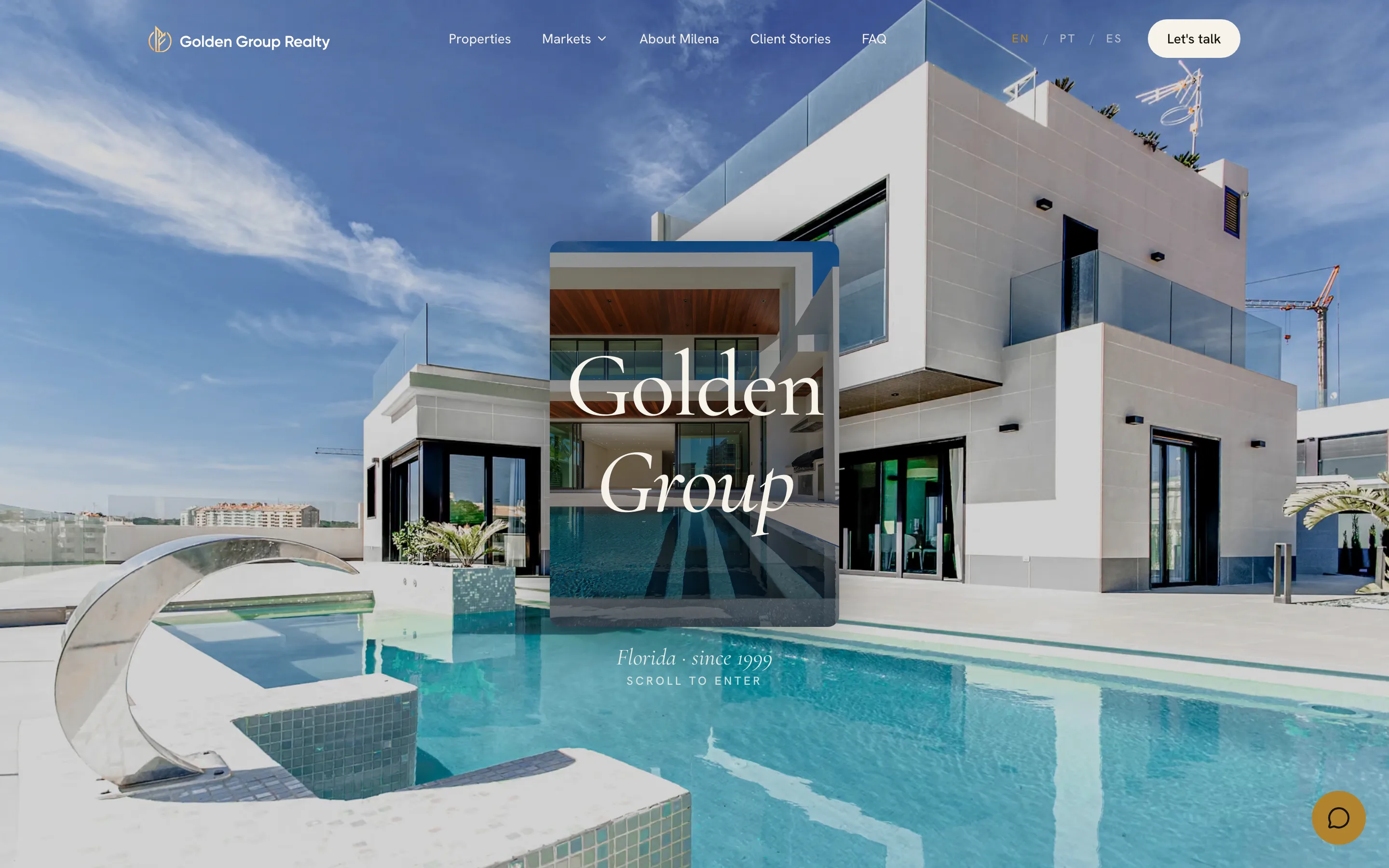 Golden Group Realty — Trilingual site for a residential real estate team
