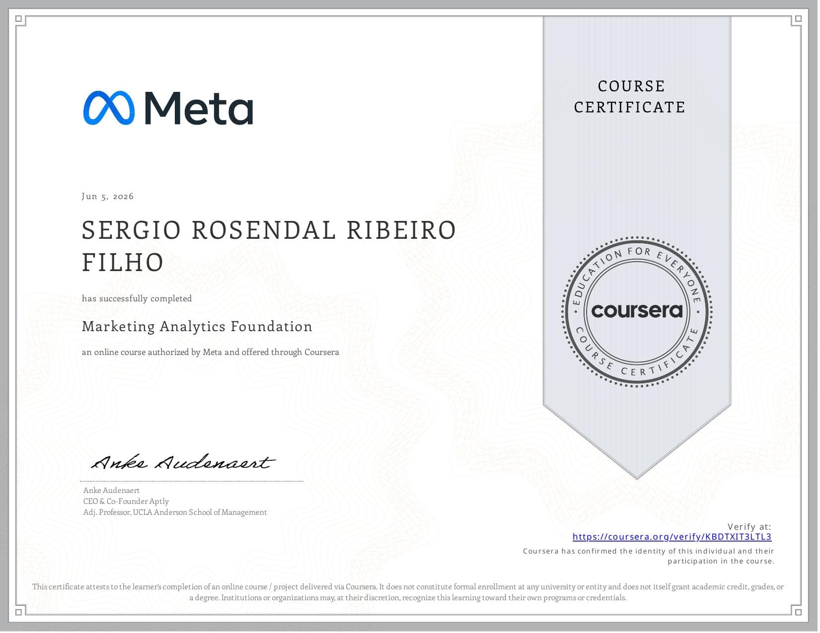 Marketing Analytics Foundation